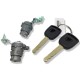 Door Lock Cylinder Front Left & Right w/ 2 Keys For 2003-2004 Honda Odyssey 3.5L