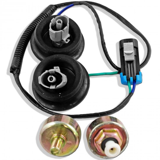 Knock Sensor Set With Harness Connectors For Chevy GMC Silverado 10456603 KS116