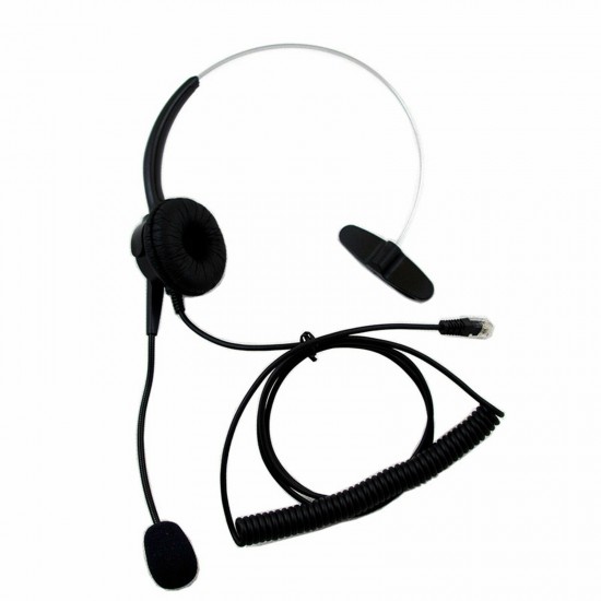 New T400 Headset For Polycom SoundPoint IP Phones Series 430 450 500 670 black