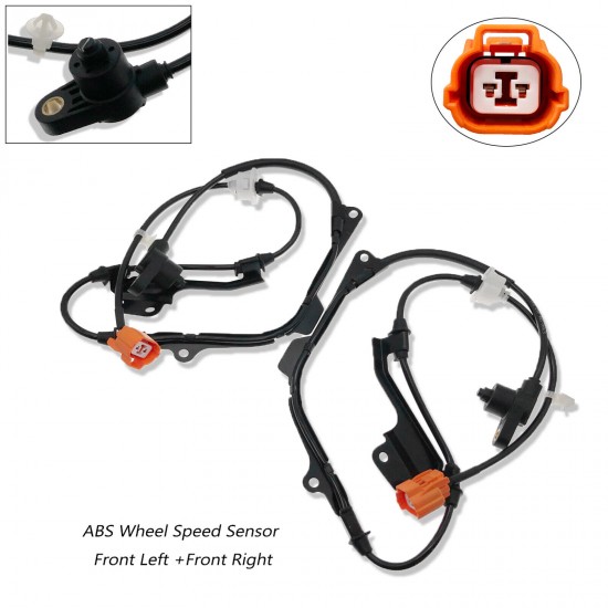 2 ABS Wheel Speed Sensor Front Left & Right For Acura CL TL Honda Accord 98-2002