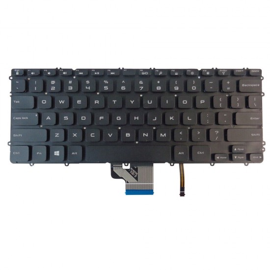 Backlit Keyboard For Dell Precision M3800 Laptops - Replaces HYYWM US