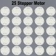 25 Stepper Motors X27.168 Speedo Cluster Gauge for Chevrolet Silverado 1500 2500