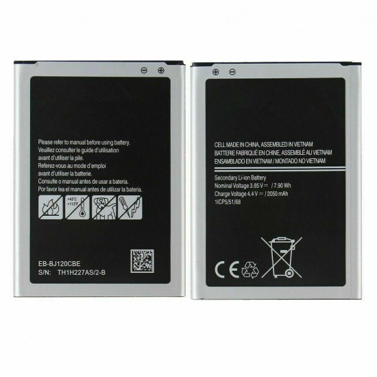 1850 mAh Battery For Samsung Galaxy J1 SM-J100VPP EB-BJ100CBZ EB-BJ100CBE