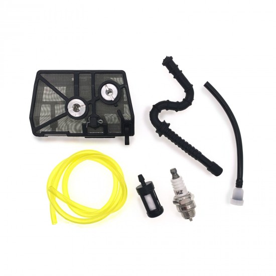 Air Filter Tune Up Service Kit With Fuel Line For Stihl 028 028AV WB Wood Boss