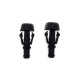 2Pcs For 2005-2007 Ford Freestyle & Five Hundred Windshield Washer Spray Nozzle