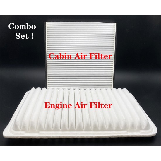 Engine & Cabin Air Filter For 04-10 Toyota Sienna CE LE Limited XLE Mini 3.5L V6