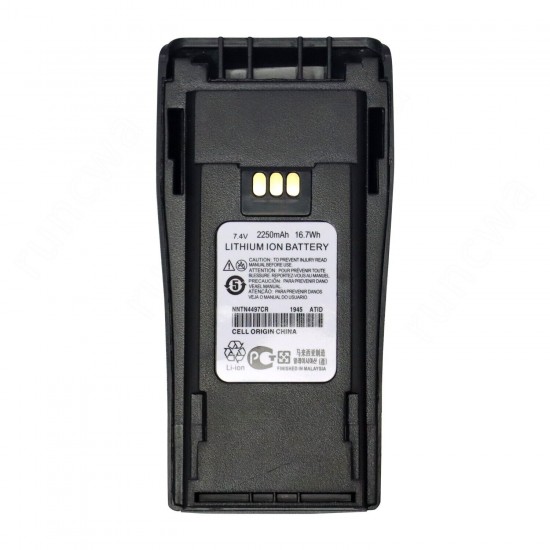 Li-ion Battery for Motorola 4970 CP150 CP180 CP200D PR400 EP450 NNTN4497