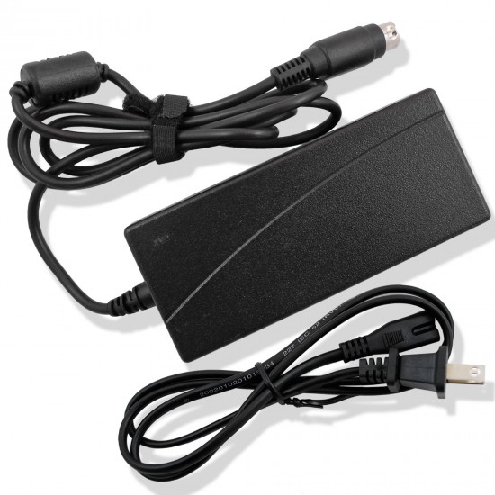 12V 4-Pin DIN AC Power Adapter Charger for Sanyo CLT1554 CLT2054 LCD TV Monitor