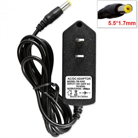 9V AC/DC Adapter Charger For Casio CTK-4000 CTK-558 Keyboard Power Supply Cord