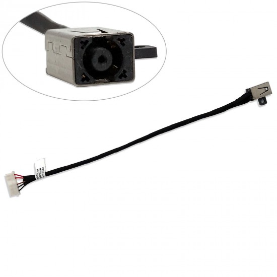 AC DC Power Jack For Dell Inspiron 15 3558 3551 3552 P47F001 Charging Port Cable