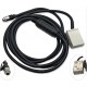 Female AUX Auxiliary Audio Input Kit Adapter Cable For BMW E60 E63 E64 E65 E66