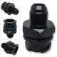 Black Billet Valve Cover Oil Cap for LSX LS1/LS6/LS2/LS3/LS7 with -10 AN Fitting
