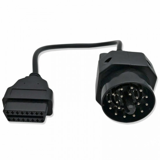 20 PIN To 16 PIN OBD 2 Car vehicle Cable Round Adapter Diagnostic Connector BMW