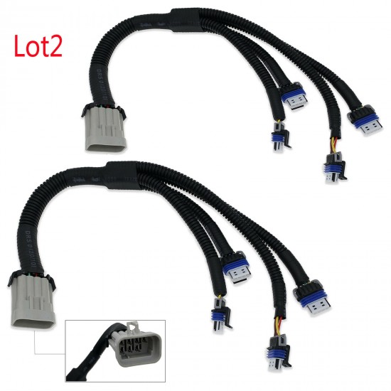 2 pieces GM Ignition Coil Harness Connector fits LQ9 LQ4 LS2 LS7 LSX Relocation