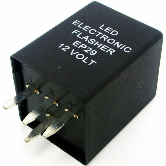 4-Pin LED Flasher Relay Fix For GMC K1500 K2500 K3500 Savana Turn Signal Lamps