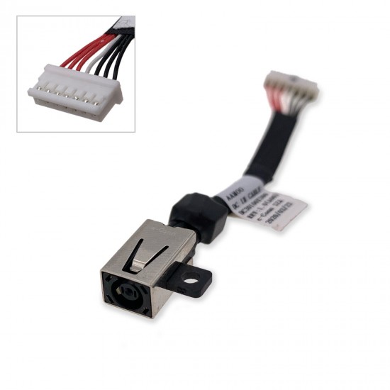 DC Jack Port Cable For Dell Precision 5520 5530 P56F001 64TM0 Charging Socket