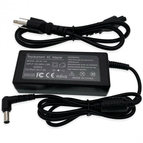 AC Adapter For Samsung S22B150N S22B300B S22B300H S22B310B Monitor Power Supply