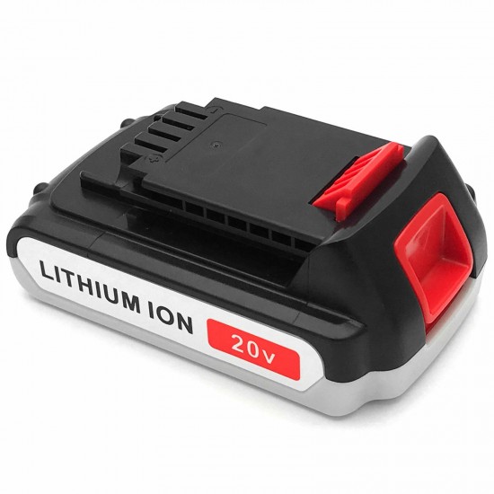 LBXR20 20V MAX Matrix Lithium Ion Battery For Black & Decker LCS1620 LDX220 1.5A