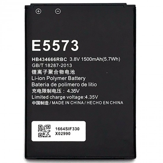 1500mAh 3.8V 5.7Wh Battery For Huawei E5577C E5573-856 E5573s-856 HB434666RBC
