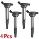 Set of 4 New Ignition Coil For 2009-2014 Toyota Corolla 1.8L 90919-02252 C1714