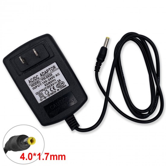 5V 3A AC Adapter Charger For Sony SRS-XB41 AC-E0530 Portable Wireless Speaker