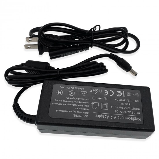 12V AC Adapter For Numark M2 M3 M4 DJ Scratch Mixer Power Supply Cord Charger
