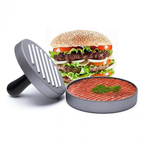 Hamburger Patty Maker Grill Press Large Round Burger Metal Mould Cooking Tools