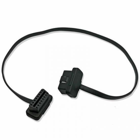 OBD2 16 Pin Male to Female Socket Plug ELM327 Diagnostic Extension Cable Lead