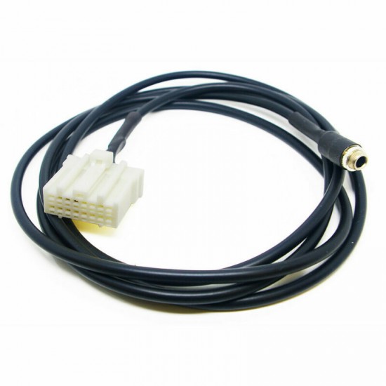 Car AUX In Input Female Interface Adapter Cable For 06-08 10-15 Mazda MX-5 2.0L