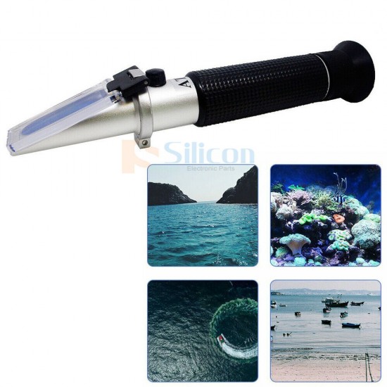 Reef HD Portable Salinity Refractometer with Temp Compensation marine reef tank