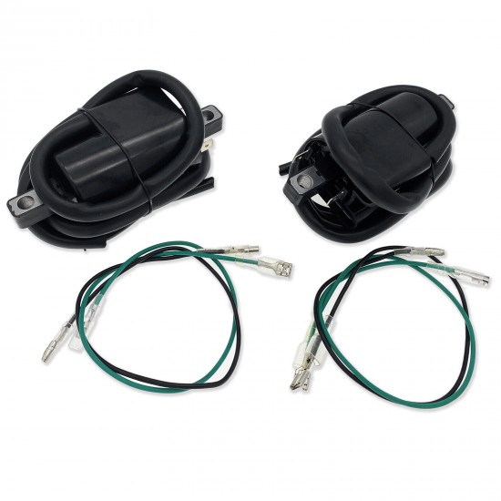 Ignition Coils and NGK Spark Plug Caps Set For Honda CB350F CB400F CB500 CB550