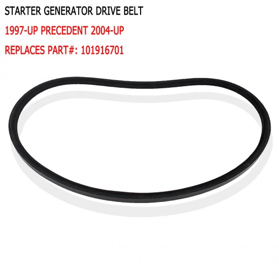 New Starter Generator Belt For 101916701 Club Car DS 1997-Up Precedent 2004-Up