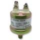 Oil Pressure Sender, VDO type, 0-80 psi, 10-180 ohms, w/16 psi Low Alarm switch