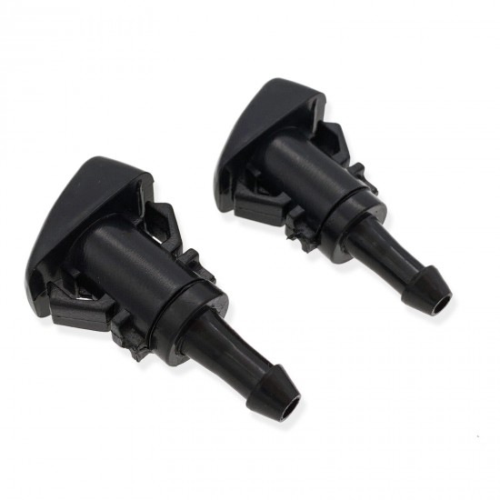 2PC Windshield Washer Fluid Spray Nozzle For Chrysler Town & Country 2008 - 2013