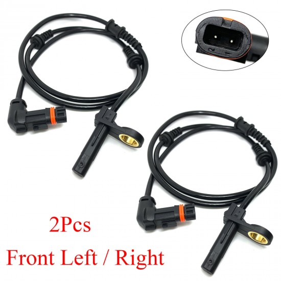 2 PCS ABS Wheel Speed Sensor Front Left & Right Fit: MERCEDES CL & S 2007-2013