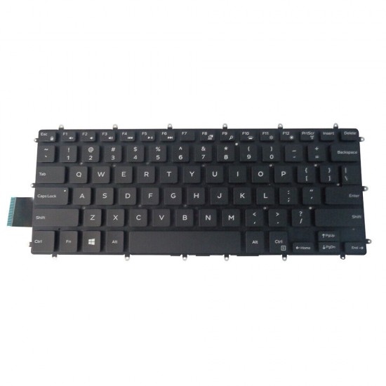 Backlit Keyboard For Dell Inspiron 7370 7373 7375 7472 Laptops US